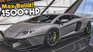 Forza Horizon 5 Car Customization - 1500+HP Lamborghini Aventador LP700-4 Liberty Walk