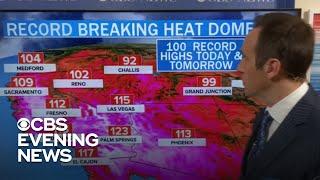 Heat wave bakes the West as region faces record-breaking temperatures