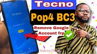 Tecno pop 4 BC2, BC3 Frp Bypass , Bypass Google Account on Tecno pop 4, Frp unlock Tecno || NO PC 