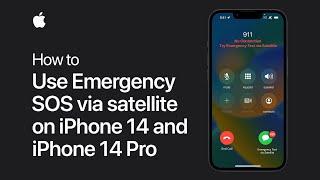 How to use Emergency SOS via satellite on iPhone 14 | Apple Support