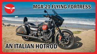 Moto Guzzi MGX-21 Flying Fortress FULL OWNER REVIEW - What this is the coolest factory motorcycle!