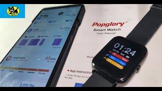 Popglory Smart Watch: The Affordable Tech Wearable You Need