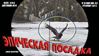 Эпическое приземление каркуши. Crow Hunting. Кроухантинг. Jack Hunter.