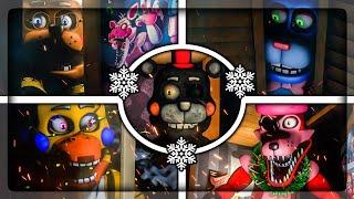 МЕГА-ТРУДНЫЙ ПОСЛЕДНИЙ ЧАС С ЛЕФТИ! ФИНАЛ ИГРЫ!  FNAF Christmas with Freddy's #3