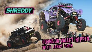 SHREDDING IN JOHNSON VALLEY WITH LARRY CHEN