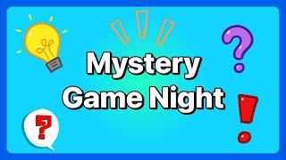 Mystery Game Night⁉️