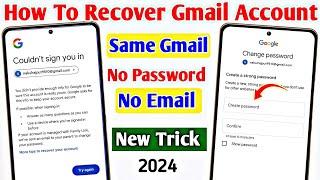 How To Recover Gmail Account | How To Forgot Gmail Account Password | Gmail Account Recovery