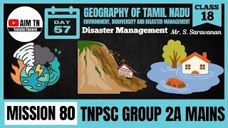  Geography| Class - 18 | Disaster Management | Mr. Saravanan.S