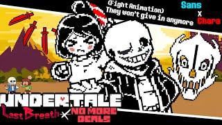 Undertale: Last Breath X No More Deals – Sans & Chara Fight Animation