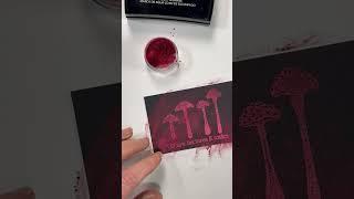 Mica magic with the new stamps 