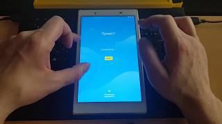 FRP Lenovo Tab 4 TB-8504F. Разблокировка обход сброс аккаунта Google Android 7.1.1. TalkBack 6.1.0