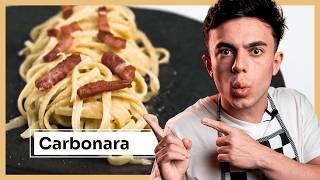 MACARRÃO À CARBONARA | Cozinheiro Tommy