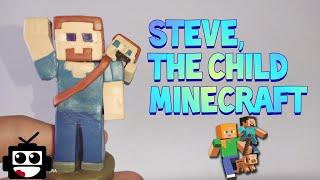 Как слепить Стива из пластилина Майнкрафт!Steve Minecraft!ClayArt!200 subs!️ #ClayHobby  Nr23