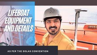 What are Equipment Inside Lifeboat ? | Sailor Guide | Lifeboat Equipment | SOLAS | CHAPTER 3 |