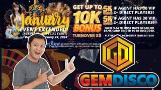 GEMDISCO: NEW 30% CASHBACK PROMO!!