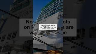 P&O Britannia Lunch Options EXPOSED: What’s Worth It?