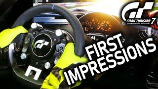 Thrustmaster TGT II First Impressions On Gran Turismo 7 (From a Logitech G29)