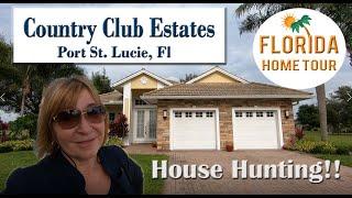 Country Club Estates Port St Lucie | Home Tour