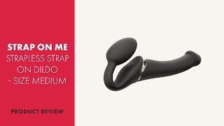 Strap On Me Vibrating Strapless Strap On - Size Medium Review | PABO