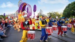 The 2012  "Mickey's Soundsational Parade" at Disneyland