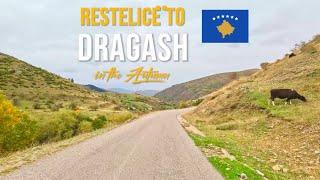 Driving in Kosovo  from Restelicë to Dragash in October 2024