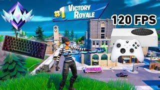 Fortnite Unreal Ranked Reload On Xbox Series S | Keyboard & Mouse Gameplay | 120 FPS | 1080p  |