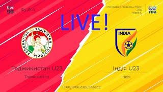 LIVE: Tajikistan U23 vs India U23 International Friendly (Score & Virtual Highlights, No Video)