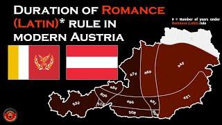 Romance (Latin) rule in Austria