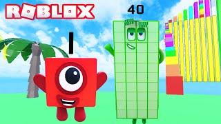 [NEW] Numberblocks OBBY Levels 1-40 | Roblox