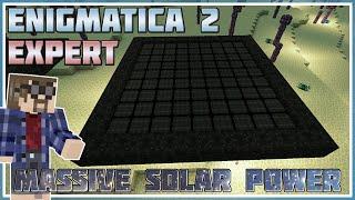 Building an Environmental Tech Solar Array - Minecraft: Enigmatica 2 Expert #87