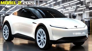 2025 Tesla Model 2 Under $19,999 is HERE. Shocking First Look!