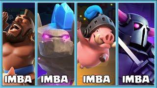  10 BEST DECKS IN CLASH ROYALE! PEKKA, HOG, GOLEM, ROYAL HOGS