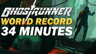 Ghostrunner Any% Inbounds Speedrun in 34:33 [Former World Record]