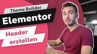 Elementor Header erstellen