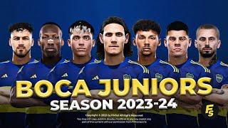 Boca Juniors Facepack Season 2023/24 - Sider and Cpk - Football Life 2024 and PES 2021