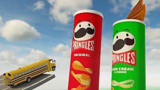 Cars vs Pringles | Teardown