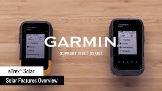 Garmin Support | eTrex® Solar | Features Overview