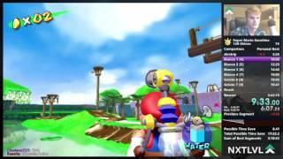 Super Mario Sunshine 120 Shine Speedrun - 3:38:00