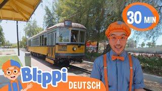 Blippi als Zugführer  Choo-Choo! | Blippi Deutsch | Abenteuer und Videos für Kinder