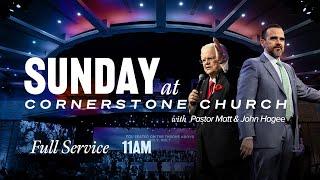 Sunday Morning LIVE at Cornerstone Church -  11am - Sunday March 16th 2025