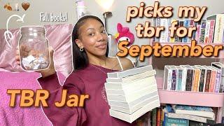 tbr jar 🫙 picks the books i read in September!! ️ *FALL BOOKS!!*