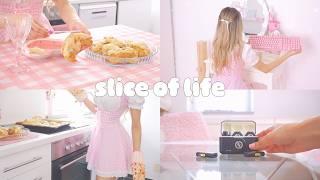 slice of life ₍⑅ᐢ..ᐢ₎ baking ⋅ unboxing ⋅ keyboard cleaning (soup asmr) ⋅ pink pinterest girl