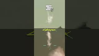 GTA 5 vs Cyberpunk 2077 Water Physics #shorts #gta5 #cyberpunk2077