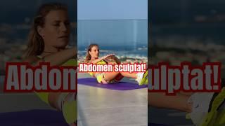 Exerciții pt abdomen sculptat! #abdomen #exercitiiacasa #femalefitness #absworkout #absexercise