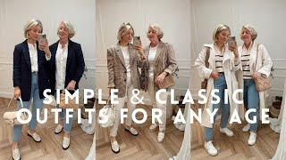 SIMPLE CLASSIC OUTFITS FOR ANY AGE / SPRING OUTFIT IDEAS 2022 / LAURA BYRNES