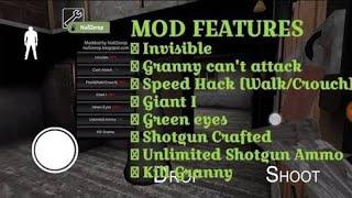 Granny mod menu (NullZerep) V1.5