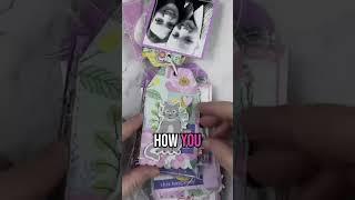 How to turn Leftover Paper Scraps into a STUNNING Mini Album?
