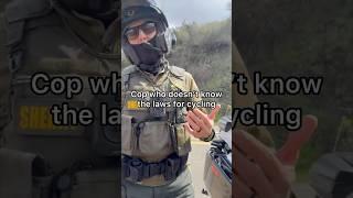Finally I get to lecture a police officer (link in description for full story)
