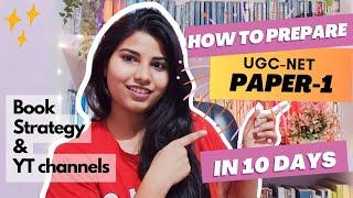 How to prepare Paper-1 in 10 days?  UGC-NET-June 2023 #ugcnet