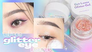  Give Away  Review nhũ mắt Unleashia Get Loose Glitter Gel Trang điểm mắt dự tiệc cùng Hena